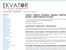 Tablet Screenshot of ekvatorharita.com